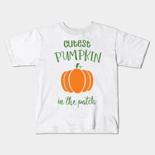 Cutest Pumpkin Kids T-Shirt